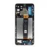 LCD kijelző + Érintőegység + Előlapi borítás Samsung A326 Galaxy A32 5G fekete (CDOT verzió) thumbnail