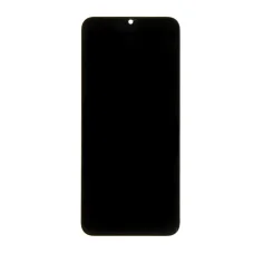 LCD kijelző + Érintőegység + Előlap Samsung A025F Galaxy A02s Fekete,