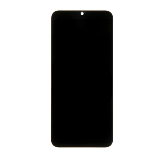 LCD kijelző + Érintőegység + Előlap Samsung A025F Galaxy A02s Fekete, - 1