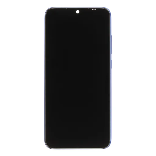 LCD kijelző + Érintőegység + Előlap Xiaomi Redmi Note 7 kék - 1