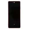 LCD kijelző + Érintőképernyő + Előlap Samsung G781 5G Galaxy S20 FE Cloud Red (Szervizcsomag) thumbnail