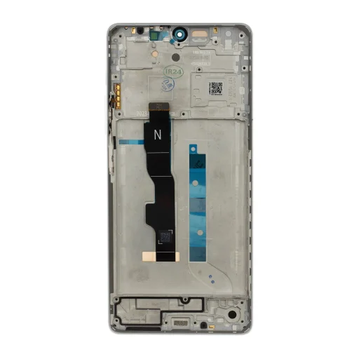 LCD kijelző + érintőegység + előlapi borítás Xiaomi Redmi Note 13 5G sarkvidéki fehér - 2