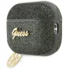 Guess GUAP2GLGSHA AirPods Pro 2 tok zöld/keki Glitter Flake 4G Charm tok thumbnail