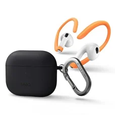 Uniq Nexo tok AirPods 3-hoz + Fülkampók Szilikon - szürke