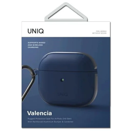 Uniq Valencia tok AirPods 3 - kék - 4