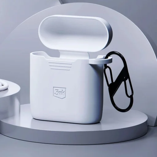 3mk Szilikon AirPods Tok AirPods 2 - fehér - 2