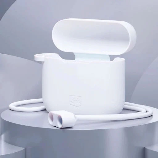 3mk Szilikon tok AirPods 3 - fehér - 3