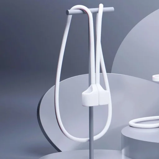 3mk Szilikon tok AirPods 3 - fehér - 4