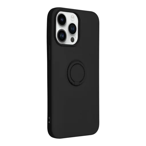 SILICONE RING tok iPHONE 14 Pro Max fekete - 2