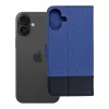 GOMMA fliptok IPHONE 16 Plus kék tok thumbnail