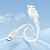 Borofone Kábel BX111 Feliz - USB - Micro USB - 2,4A 1 méter fehér - 3