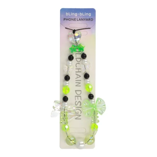 Telefon medál GC-028 zöld - 2