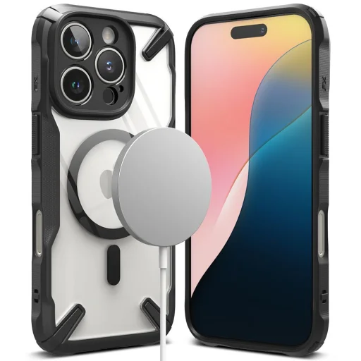 Ringke Fusion X Magnetic Magsafe Iphone 16 Pro Max Fekete Tok - 2