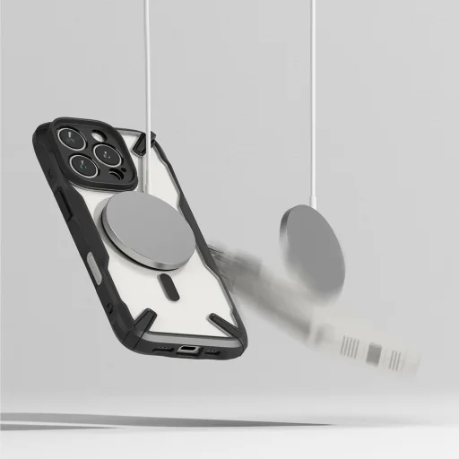 Ringke Fusion X Magnetic Magsafe Iphone 16 Pro Max Fekete Tok - 5