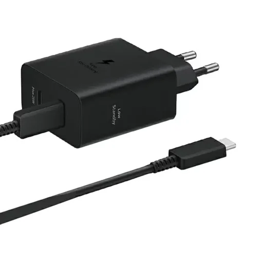 EP-T5020XBE Samsung USB-C 50W Utazótöltő Fekete - 4
