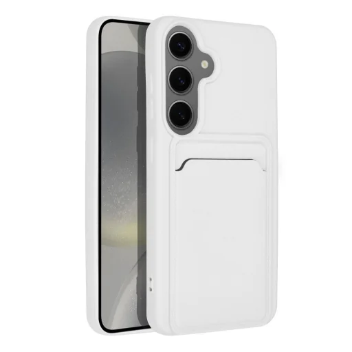 Kártyatartós tok SAMSUNG S24 fehér, telefontok - 1