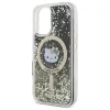 Hello Kitty HKHMP16SLGDIK iPhone 16 6.1" fekete-arany kemény tok Liquid Glitter Fever MagSafe thumbnail