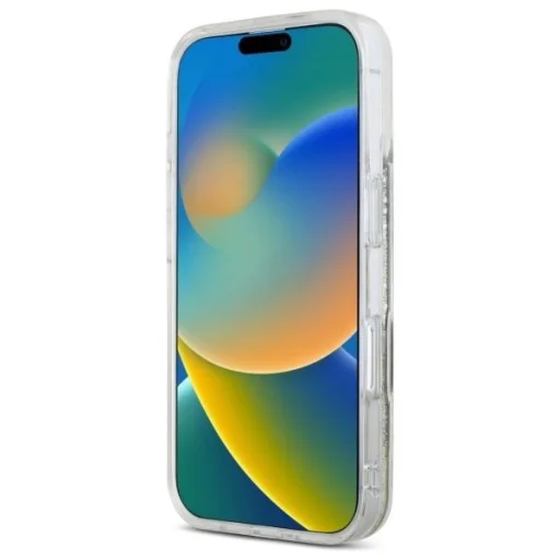 Hello Kitty HKHMP16SLGDIK iPhone 16 6.1" fekete-arany kemény tok Liquid Glitter Fever MagSafe - 5