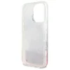  iPhone 16 Pro Max 6.9" Pink/Pink Guess Liquid Glitter Flower MagSafe keménytok thumbnail