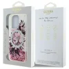  iPhone 16 Pro Max 6.9" Pink/Pink Guess Liquid Glitter Flower MagSafe keménytok thumbnail
