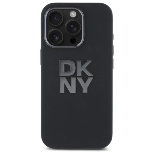  iPhone 16 Pro 6.3" fekete/fekete DKNY DKHCP16LSMCBSK tok - 3