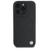  Apple iPhone 16 Pro Max 6.9" Fekete/Fekete BMW Sign Leather Half Textured And Circle MagSafe kemény tok thumbnail