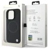  Apple iPhone 16 Pro Max 6.9" Fekete/Fekete BMW Sign Leather Half Textured And Circle MagSafe kemény tok thumbnail