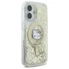 Hello Kitty HKHMP16SLGDIH iPhone 16 6.1" fehér arany kemény tok Liquid Glitter Fever MagSafe tok thumbnail