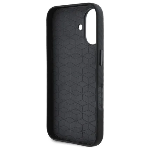  iPhone 16 6.1" fekete/fekete BMW BMHCP16S23PUFWC tok Carbon Wrapped Metal - 7