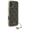  iPhone 16 Plus 6.7" Barna/Barna Guess GUHCP16MGF4GBR 4G Charms Collection tok - 4