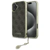  iPhone 16 Plus 6.7" Barna/Barna Guess GUHCP16MGF4GBR 4G Charms Collection tok - 1