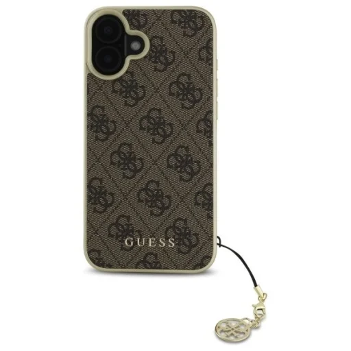  iPhone 16 Plus 6.7" Barna/Barna Guess GUHCP16MGF4GBR 4G Charms Collection tok - 3