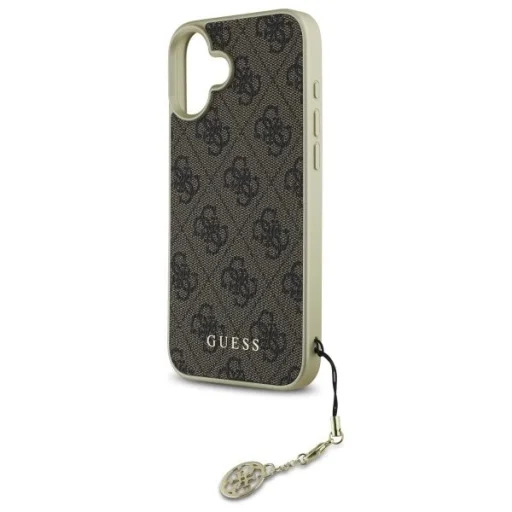  iPhone 16 Plus 6.7" Barna/Barna Guess GUHCP16MGF4GBR 4G Charms Collection tok - 6