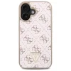  iPhone 16 Plus 6.7" fehér Guess GUHCP16MPG4GPH kemény tok New 4G Triangle tok thumbnail