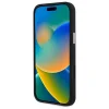  iPhone 16 6.1" Fekete/Fekete Guess GUHCP16SM4DGPK kemény tok Szilikon Logó Strassz 4G tok thumbnail