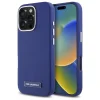  iPhone 16 Pro Max 6.9" kék/kék Karl Lagerfeld KLHMP16XPGMSRPB FW Metal Plate MagSafe tok