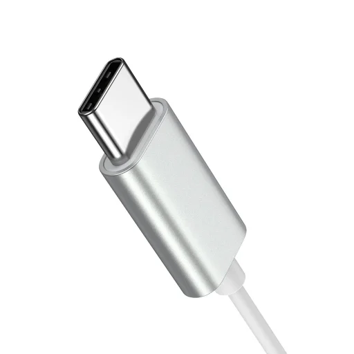 Joyroom JR-EC06 USB-C fülhallgató - ezüst - 5