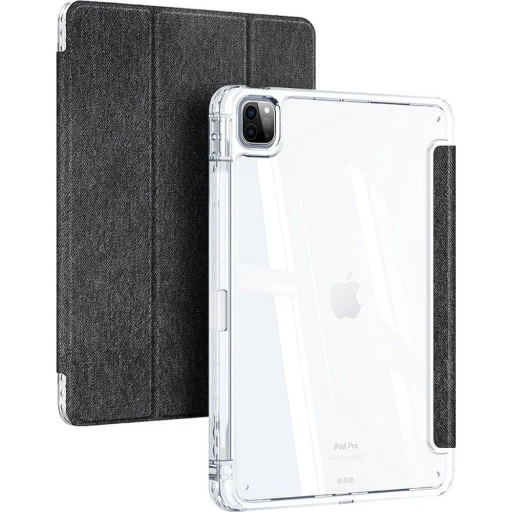 DUX DUCIS UNID hajtogatható tok ceruzatartóval iPad Pro 11 (2024) fekete tok - 2