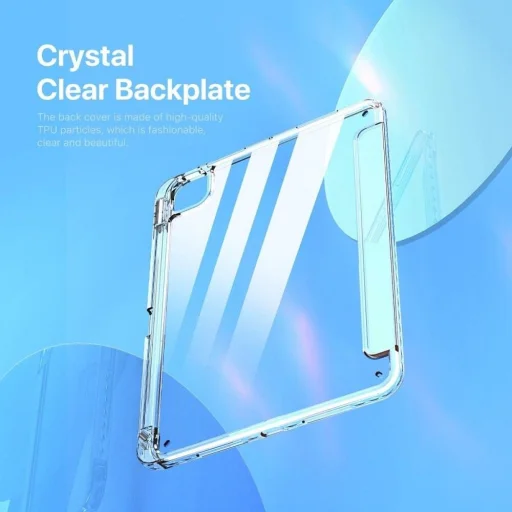 DUX DUCIS UNID hajtogatható tok ceruzatartóval iPad Pro 11 (2024) fekete tok - 15