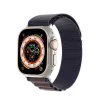 DUX DUCIS GS nylon szíj Apple Watch 42 / 44 / 45 / 49 mm indigo thumbnail