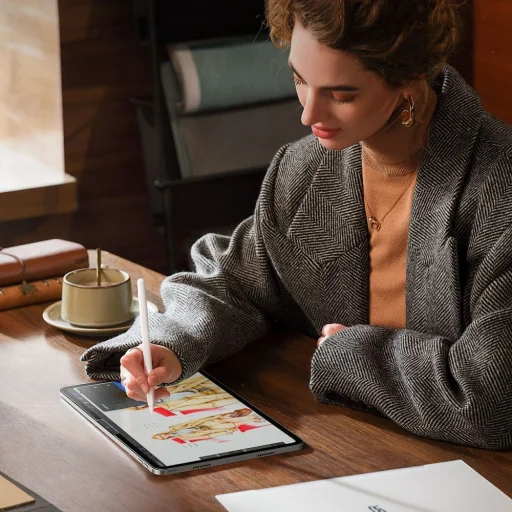 FOLIA OCHRONNA ESR PAPER FEEL 2-PACK AIR 10.9 4 / 5 / 2020-2022 / PRO 11 2 / 3 / 4 / 2020-2022 MATTE CLEAR üvegfólia - 8