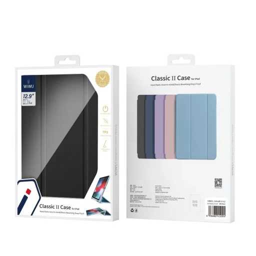 WiWU - Classic II TPU védőtok Apple iPad Pro 13" 2024 - fekete tok - 5