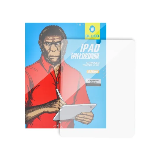 5D Mr. Monkey Glass - iPad Pro 10.5 átlátszó (Strong HD) üvegfólia - 3
