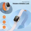 DUX DUCIS KJ nylon szíj Apple Watch 42 / 44 / 45 / 49 mm Silver/Orange thumbnail