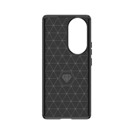 Carbon Case szilikon tok Honor 90 - fekete tok - 5