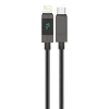 Foneng XS05 PD27W USB-C Lightning kábel, 1,2m (fekete) thumbnail