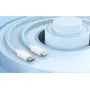 Foneng XS02 PD27W USB-C - Lightning kábel, 1,2m (kék) thumbnail