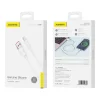 Foneng X108 Lightning USB kábel 2,4A, 1m (fehér) thumbnail