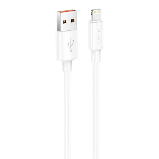 Foneng X108 Lightning USB kábel 2,4A, 1m (fehér) - 1