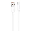 Foneng X108 USB-A - USB-C kábel, 3A, 1m (fehér) thumbnail